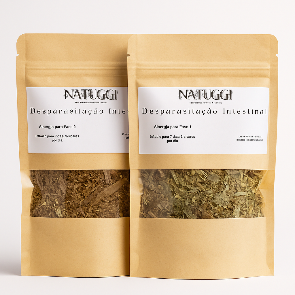 Kit Chás Desparasitação Intestinal